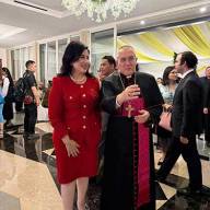 A farewell reception of Nuncio, November 11, 2025 in Vatican Jakarta