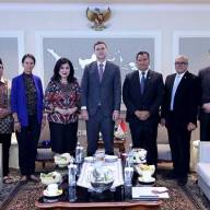 Meeting with Police Commissioner General (Ret.) Purwadi Arianto, Vice Minister of Administrative and Bureaucratic Reform of the Republic of Indonesia, on June 4, 2026
